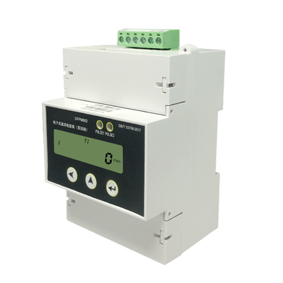 เครื่องวัดพลังงาน พลังงานพลังงาน ขนาดเล็ก สมาร์ท RS485 Modbus Data Logger ค้อนชาร์จ 50imp / KWh