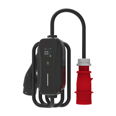 AC 7kW สถานีชาร์จรถไฟฟ้าพาณิชย์ที่พกพา Box Car EV Charger