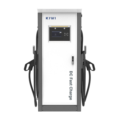 Ccs 60kw Dc รถชาร์จเร็ว สถานีชาร์จรถยนต์สาธารณะกลางแจ้ง ISO15118 DIN70121