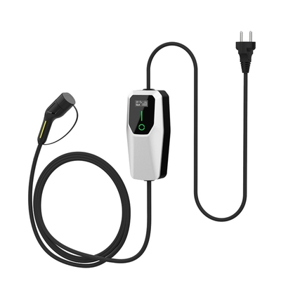 เครื่องชาร์จแบบ 2 แอคสําหรับ EV สถานีชาร์จ EV พกพา 32A ที่ปรับได้
