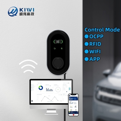 ประเภท 2 กล่องชาร์จติดผนัง 7KW 11KW 22KW ระดับ 1 2 EV EU UK FR โปรตุเกส