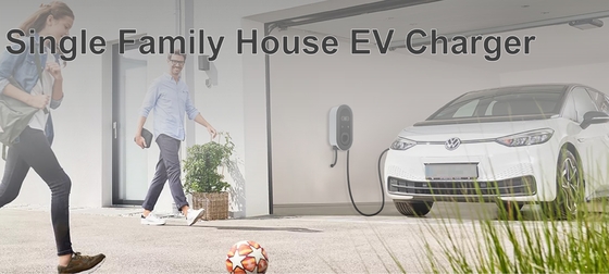 ประเภท 2 กล่องชาร์จติดผนัง 7KW 11KW 22KW ระดับ 1 2 EV EU UK FR โปรตุเกส