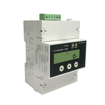 เครื่องวัดพลังงาน พลังงานพลังงาน ขนาดเล็ก สมาร์ท RS485 Modbus Data Logger ค้อนชาร์จ 50imp / KWh