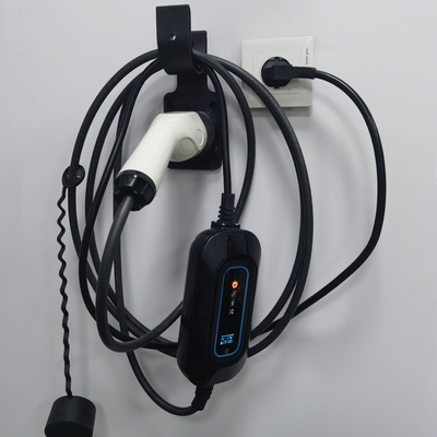 3.5KW 7KW 11KW AC Plug Charge EV Home Level 1 2 Ev Charger บ้านรถยนต์