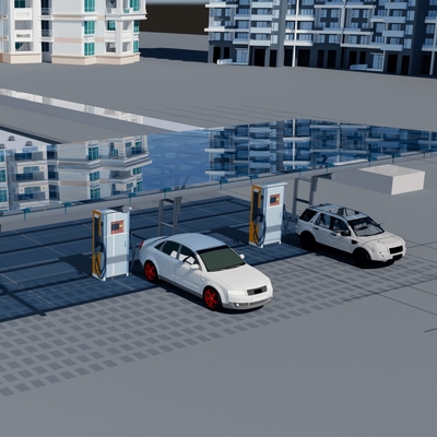 สถานีชาร์จเร็ว 150V 1000V สําหรับรถไฟฟ้า Ev