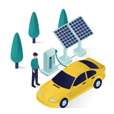 การปรับราคามาตรฐาน Solar EV Charging Solution บริษัท