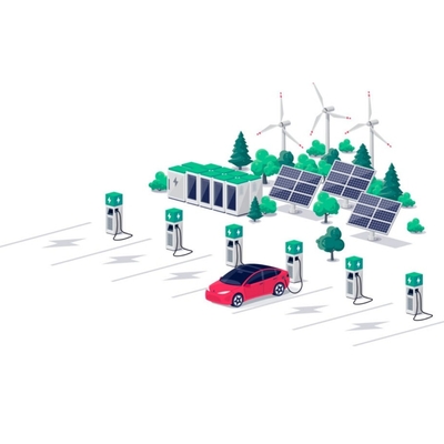 การปรับราคามาตรฐาน Solar EV Charging Solution บริษัท