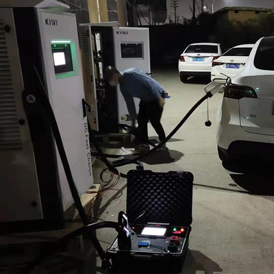 60kW CCS Combo 2 EV DC Dual Charger สําหรับรถไฟฟ้า สถานีชาร์จ EV ที่นิยมที่สุด