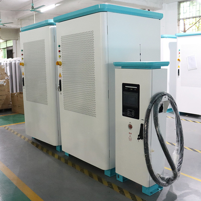 DC150V-1000V ความแรงกดไฟเข้า สถานีชาร์จรถยนต์เร่ง 240KW 180KW 120KW 150KW OCPP