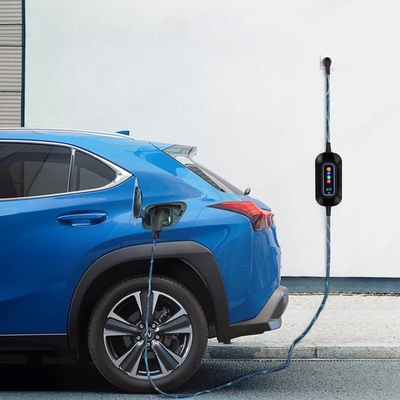 สถานีชาร์จรถยนต์แบบพกพา Tesla Model 2 ชาร์จรถยนต์ 3.5kW พร้อมการตรวจจับความละเอียด