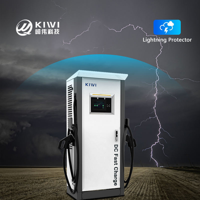 ความดันออก DC 200V-1000V 60KW 120KW CCS2 Chademo Type2 EV ค้อนการชาร์จ DC สําหรับ EV