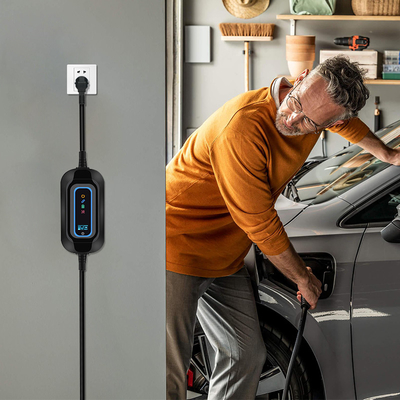 Tesla Model 2 3.5kw Ev Charger ระดับ 1 ติดในชาร์จ Output Current 16A พกพาสําหรับโรงแรม