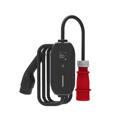 สถานีชาร์จอีซีสําหรับรถยนต์ไฟฟ้า IP67 ระดับการป้องกัน 11kw 380V ประเภท B RCD 30mA 6mA