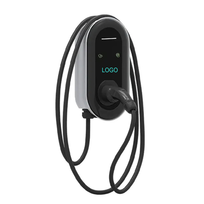 7kW 11kW EVSE สถานีชาร์จรถยนต์ ประเภท 2 IEC62196 J1772 16A 32A รูปแบบ ระดับ 2 ชาร์จ AC