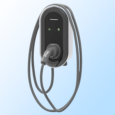 Ocpp Type2 32a 3 Phase 7kw 22kw Wallbox สถานีชาร์จไฟฟ้าเร็ว ชาร์จรถยนต์ EV