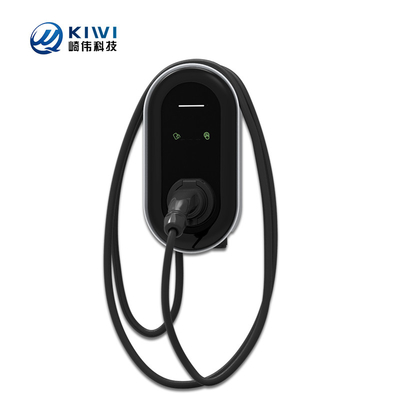 สถานีชาร์จรถยนต์ไฟฟ้าติดผนัง 220 วอลต์ สําหรับ ModelX ชาร์จเกอร์ 7kw แบบ 2 ชาร์จเร็ว