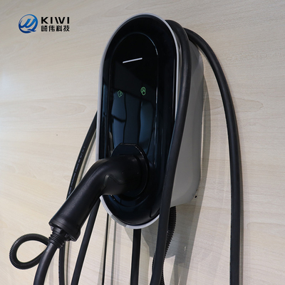 ประเภท-1/ประเภท-2/GB/T อินเตอร์เฟซมาตรฐาน 7kw Smart Evse Wall Box Ev Charger Evse Adapter
