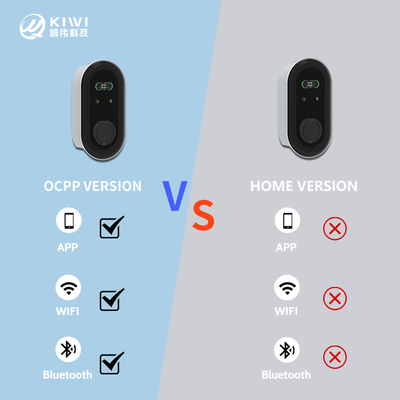 สถานีชาร์จรถยนต์ประเภท 2 แบบ 3 ขั้นตอน 11kw พร้อมแอพ RFID และป้องกันการรั่วไหลของ AC
