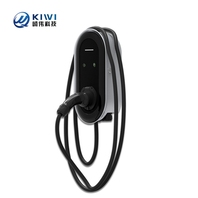 สถานีชาร์จรถยนต์ประเภท 2 แบบ 3 ขั้นตอน 11kw พร้อมแอพ RFID และป้องกันการรั่วไหลของ AC