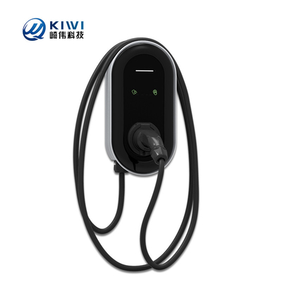 สถานีชาร์จรถยนต์ประเภท 2 แบบ 3 ขั้นตอน 11kw พร้อมแอพ RFID และป้องกันการรั่วไหลของ AC