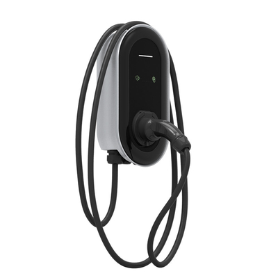 กล่องชาร์จ EV 14kw Wallbox พร้อมการตรวจสอบอุณหภูมิการเชื่อมต่อและตรวจสอบความละเอียด