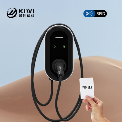 ประเภท 2 22kW สามระยะ AC Output Current EV Charger Wallbox กับ RFID App OCPP ฟังก์ชัน