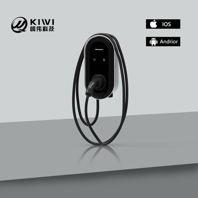 ประเภท 2 22kW สามระยะ AC Output Current EV Charger Wallbox กับ RFID App OCPP ฟังก์ชัน