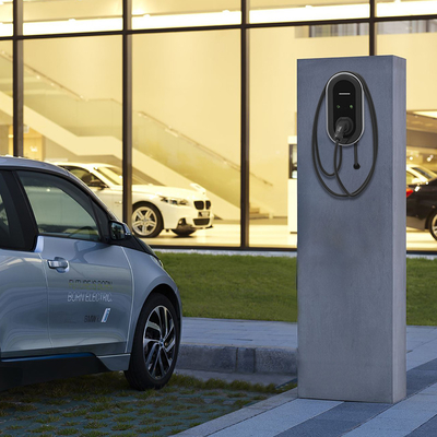 การตรวจพบความจํากัดความจํากัดของ AC และ PE 32A EV Charger KIWI Home Wallbox Station
