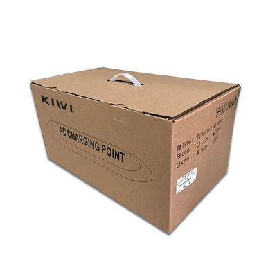 การตรวจพบความจํากัดความจํากัดของ AC และ PE 32A EV Charger KIWI Home Wallbox Station