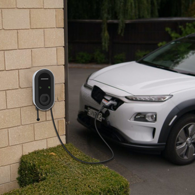 GBT Socket 1 Phase AC Level 2 EV Charging Station พร้อมการออกกําลัง 7KW และการติดตามความแรงกด