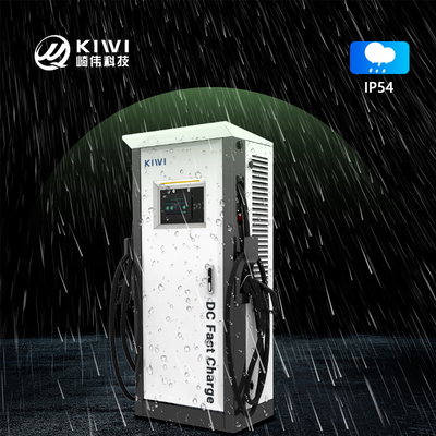 เครื่องชาร์จรถไฟฟ้าเร็ว 120KW DC Output Current ที่ยืนอยู่บนพื้น6
