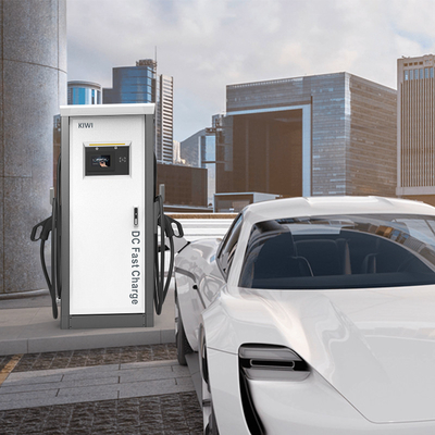 RS485 การตรวจจับอุณหภูมิการเชื่อมต่อ เครื่องชาร์จรถยนต์ไฟฟ้าแบบ DC 60KW สําหรับ BMW iX3 แบบ 2