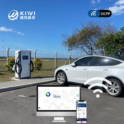 เครื่องชาร์จรถยนต์ไฟฟ้าที่ตั้งอยู่บนพื้น 120kW CCS ประเภท 2