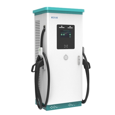 240KW DC Output Current 60kw CCS Chademo EV Charger Ocpp16.j เครื่องชาร์จเร็วสองปืน