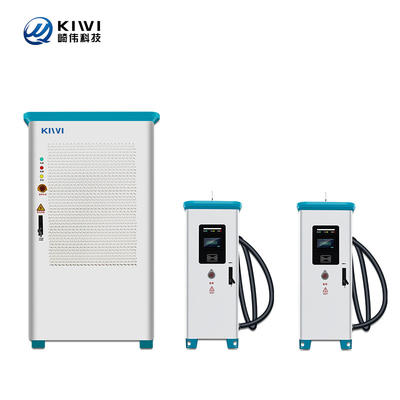 CCS1/CCS2 อินเตอร์เฟซมาตรฐาน 320KW ชาร์จรถยนต์พาณิชย์สําหรับชาร์จเร็วที่ KIWI DC