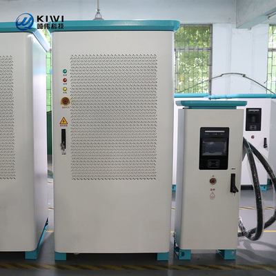 CCS1/CCS2 อินเตอร์เฟซมาตรฐาน 320KW ชาร์จรถยนต์พาณิชย์สําหรับชาร์จเร็วที่ KIWI DC