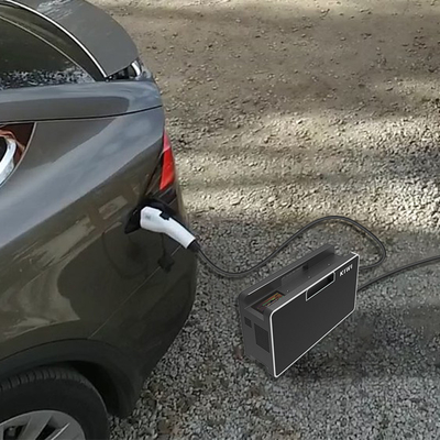 รถชาร์จด่วน EV คาร์จด่วน KIWI 150V-750V ชาร์จ CCS พกพา EV สําหรับ Tesla Model Y/S