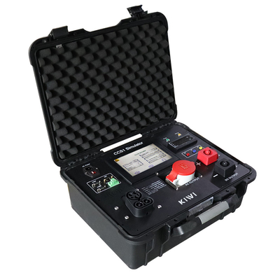 DIN70121 โปรต็อกอล CCS1 CCS2 CHAdeMO GB/T ชาร์จคิตซิมูเลเตอร์รถไฟฟ้า