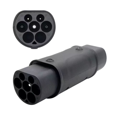16A/32A AC Input TYPE2 To GBT เครื่องปรับการชาร์จรถไฟฟ้าสําหรับใช้งาน Tesla