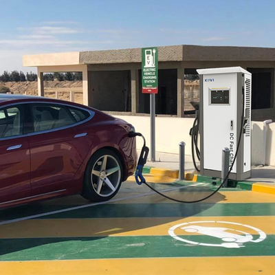 60KW 120KW ระดับ 3 รถไฟฟ้า CCS EV สถานีชาร์จด่วน