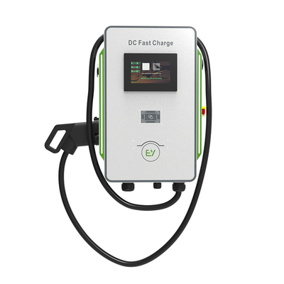 DC Wallbox Charger 30kW 40kW รถ CCS 40A รถชาร์จ EV รวดเร็ว 600V ความถี่เครือข่าย 50Hz