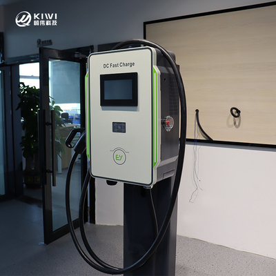 DC Wallbox Charger 30kW 40kW รถ CCS 40A รถชาร์จ EV รวดเร็ว 600V ความถี่เครือข่าย 50Hz
