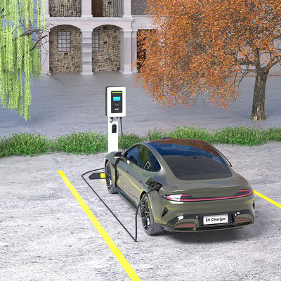 APP สมาร์ท 4G ในกลางแจ้ง 20kW 30kW 40kW ระดับ 3 ติดผนัง DC Commercial CCS1 CCS2 GB/T EV Charger Station