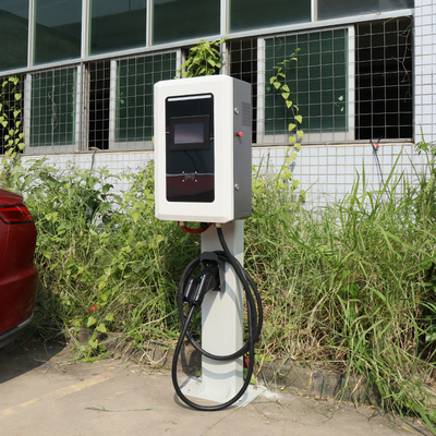 APP สมาร์ท 4G ในกลางแจ้ง 20kW 30kW 40kW ระดับ 3 ติดผนัง DC Commercial CCS1 CCS2 GB/T EV Charger Station