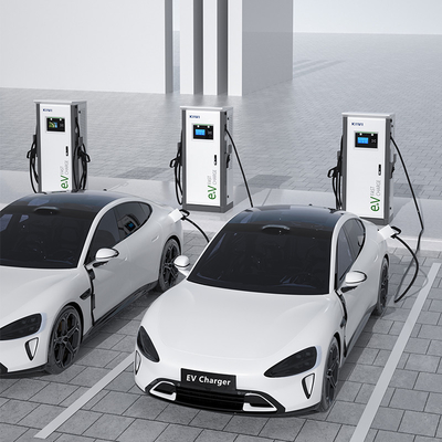 โรงแรม อพาร์ทเมนท์ 3 ขั้นตอน Dual Smart DC Fast EV Charger พร้อม CCS1 CCS2 GB/T CHAdeMO อินเตอร์เฟสมาตรฐาน