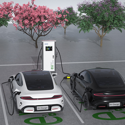 โรงแรม อพาร์ทเมนท์ 3 ขั้นตอน Dual Smart DC Fast EV Charger พร้อม CCS1 CCS2 GB/T CHAdeMO อินเตอร์เฟสมาตรฐาน