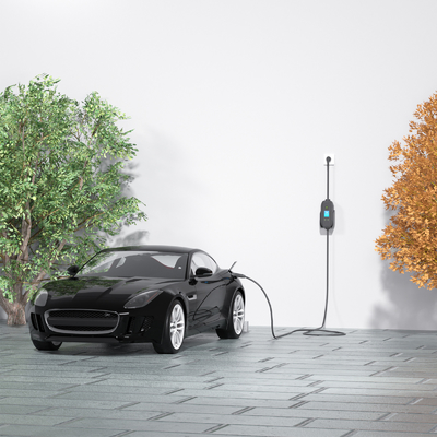 เครื่องชาร์จรถยนต์พกพา 3.5kW แบบติดผนัง