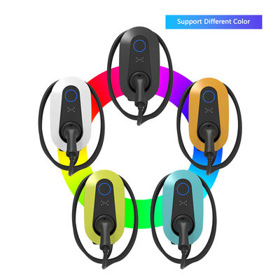 เครื่องชาร์จ EV แบบติดผนัง AC ขนาด 7kW 11kW 22kW Type 2 ระดับ IP55