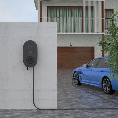 สถานีชาร์จ EV AC 7kW พร้อมหัวชาร์จ Type 2 และการเชื่อมต่อ WiFi