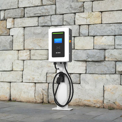 เครื่องชาร์จ EV DC 20kW 30kW 40kW พร้อม CCS1 CCS2 GB/T CHAdeMO 130A